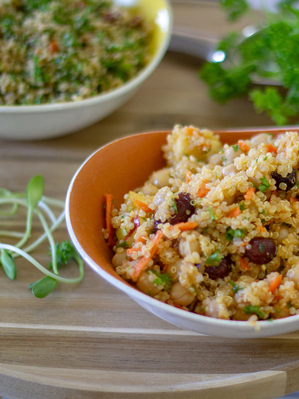 Image Salade de quinoa - Services - Grano-Délices & Mets préparés - Grano-Vrac & Délices